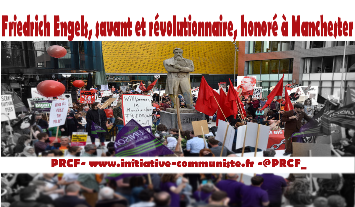 Friedrich Engels, savant et révolutionnaire, honoré à Manchester