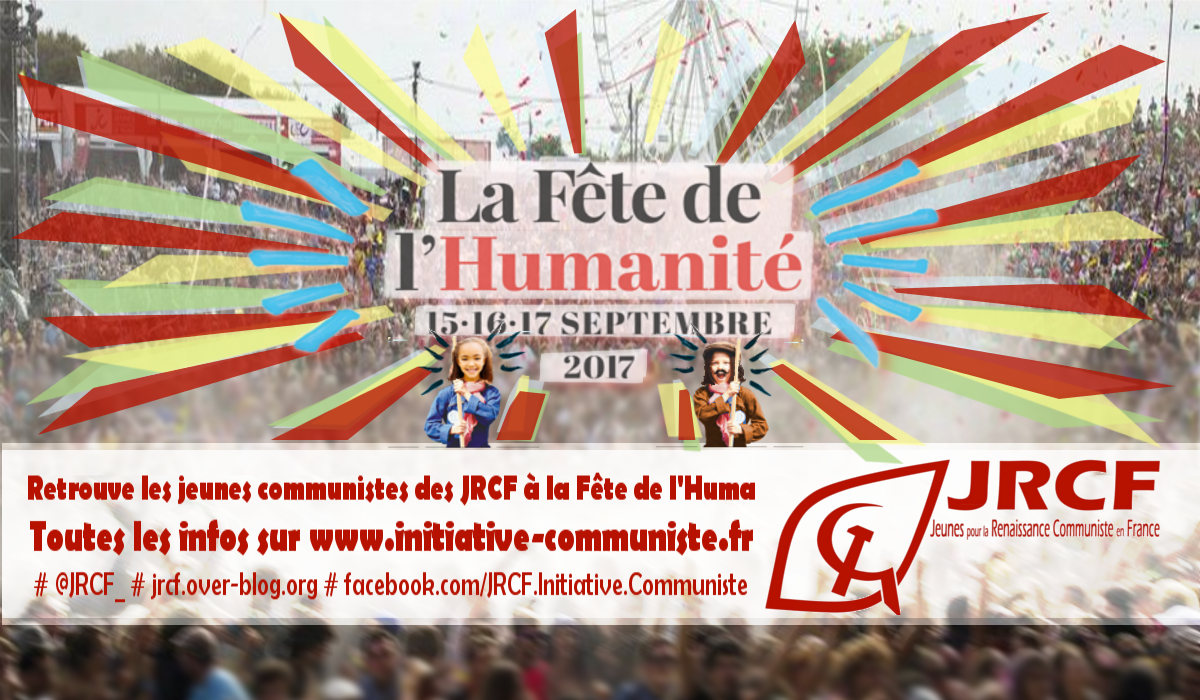 Les jeunes communistes préparent la fête de l’Huma : interview du responsable des JRCF