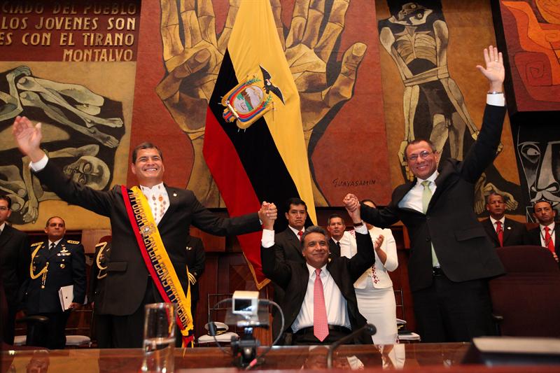 Equateur : la majorité parlementaire appelle le président Moreno à l’unité avec le vice président Jorge Glas