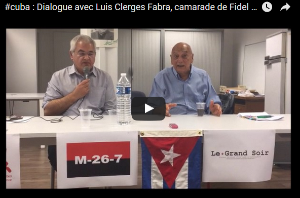 #vidéo : Dialogue avec Luis Clerges Fabra camarade de lutte du Che et Fidel #revolucionarios
