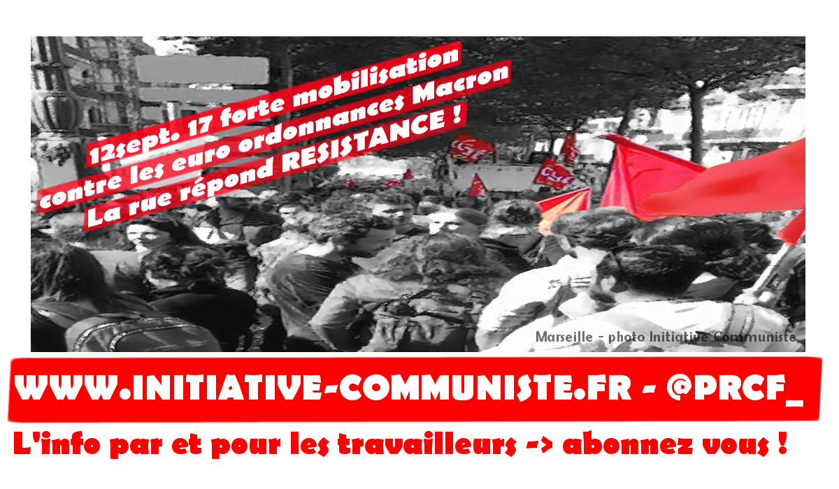 #grève12septembre : Forte mobilisation dans les grèves et manifs contre les #ordonnances #loitravail #direct