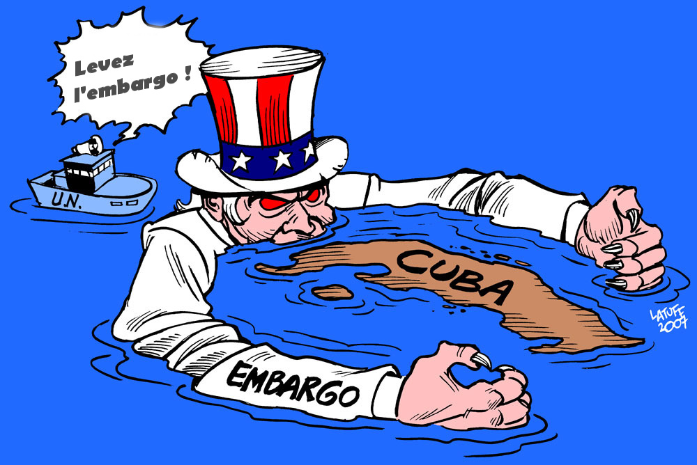 Condamnation internationale du blocus de Cuba , la résolution déposée à la 74e assemblée générale de l’ONU