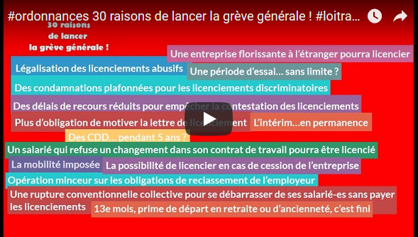 Salaires, congés, droits, protections : tout ce que VOUS perdrez avec les #ordonnances #loitravailXXL