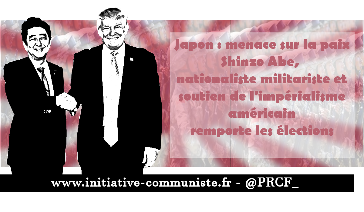 Élections au Japon, résistance populaire au revanchisme belliciste de Shinzo Abe