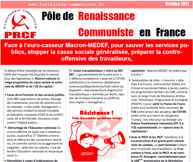 #manif10octobre : pour sauver les services publics, stopper la casse sociale vite une manifestation à Paris ! #tousensemble !