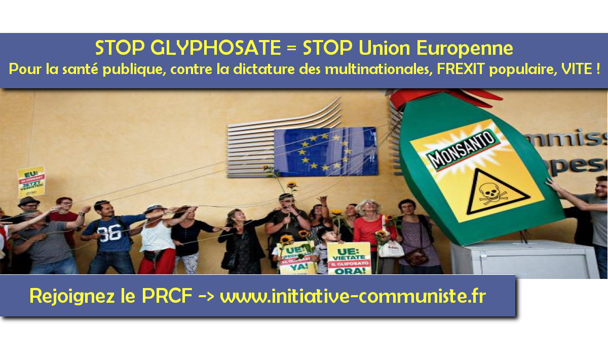 La Commission européenne veut prolonger le glyphosate ! #stopglyphosate #empoisonneurs