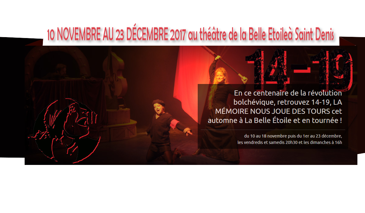 14-19 : le spectacle de Jolie Môme – à partir du 10 novembre 2017