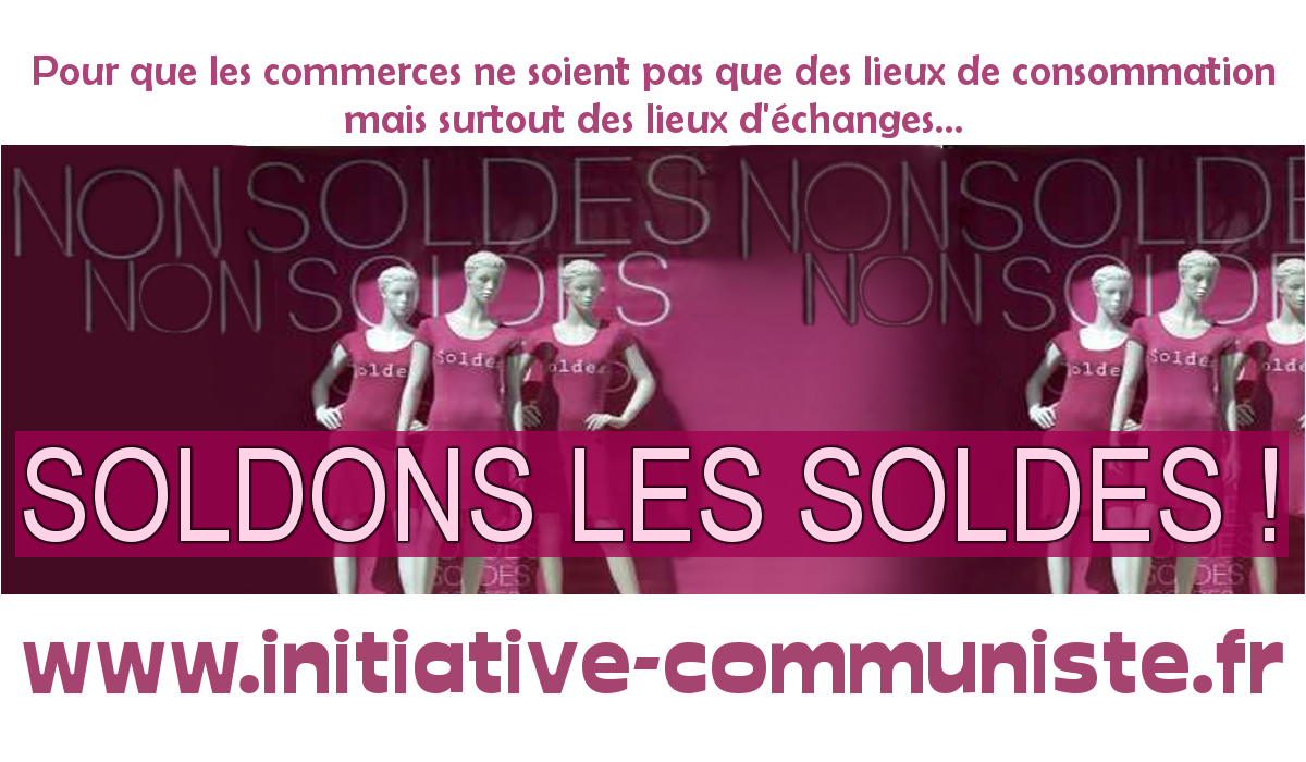 Soldons les soldes !