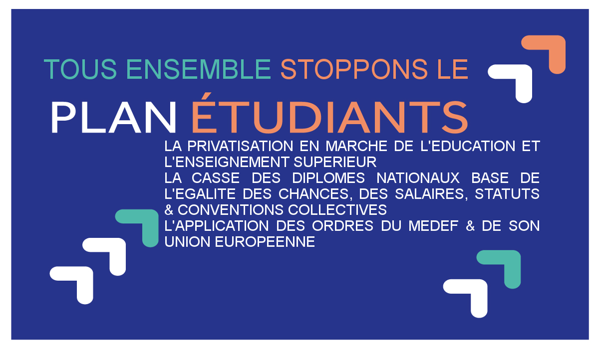 Plan étudiant, attention danger, explications en vidéo et en 3 minutes. A partagez.