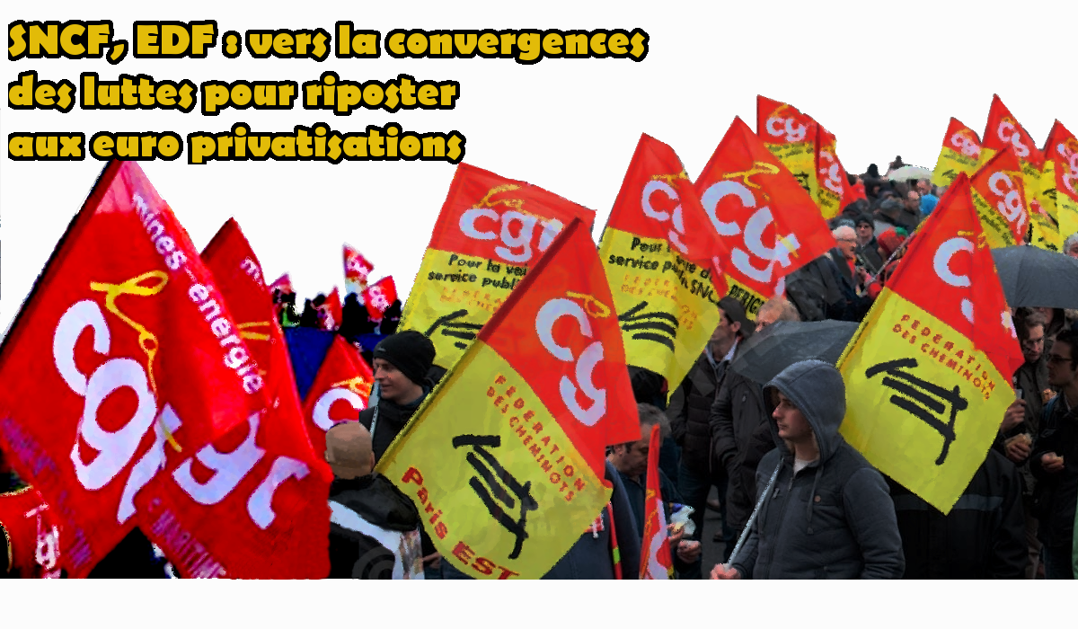 Énergie, transport : la CGT appelle au tous ensemble contre l’euro-privatisation des services publics