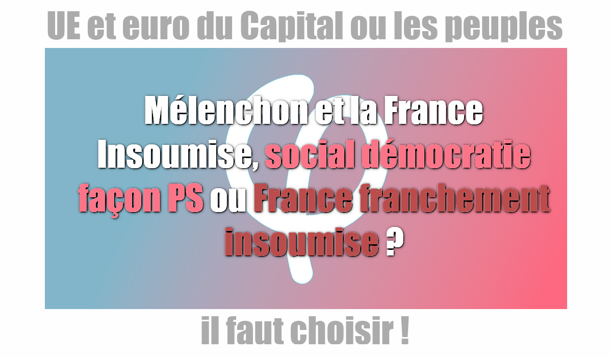 France soumise ou France Franchement insoumise ? la FI à la croisée des chemins