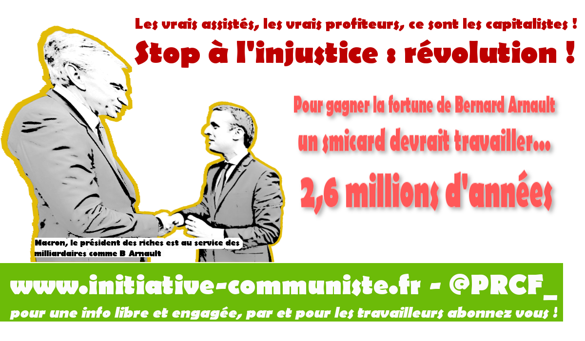 Pour amasser la fortune de Bernard Arnault, un smicard doit travailler… 2,6 millions d’années