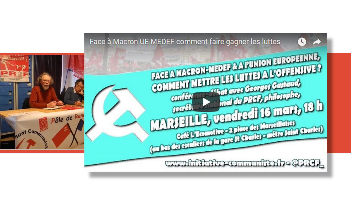 #vidéo Face à Macron UE MEDEF comment mettre les luttes à l’offensive ? #greve22mars