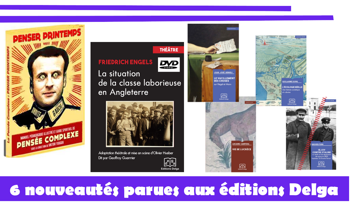 #livres : Six nouveautés parues aux Éditions Delga …