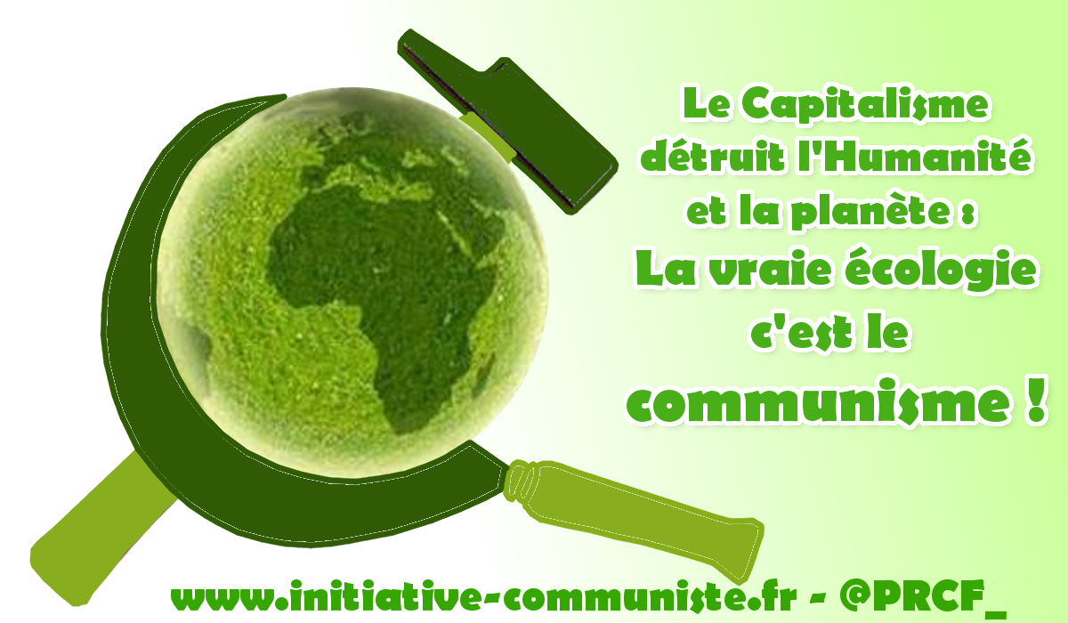 L’éco-consommation, misère de l’écologie bourgeoise… Ou pourquoi, pour être un « vert » honnête, il faut être un « rouge » sérieux !