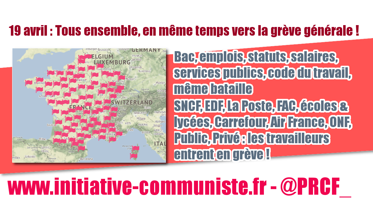 Macron casse la France : les travailleurs répondent résistance #manif19avr #Jesoutienslagrèvedescheminots