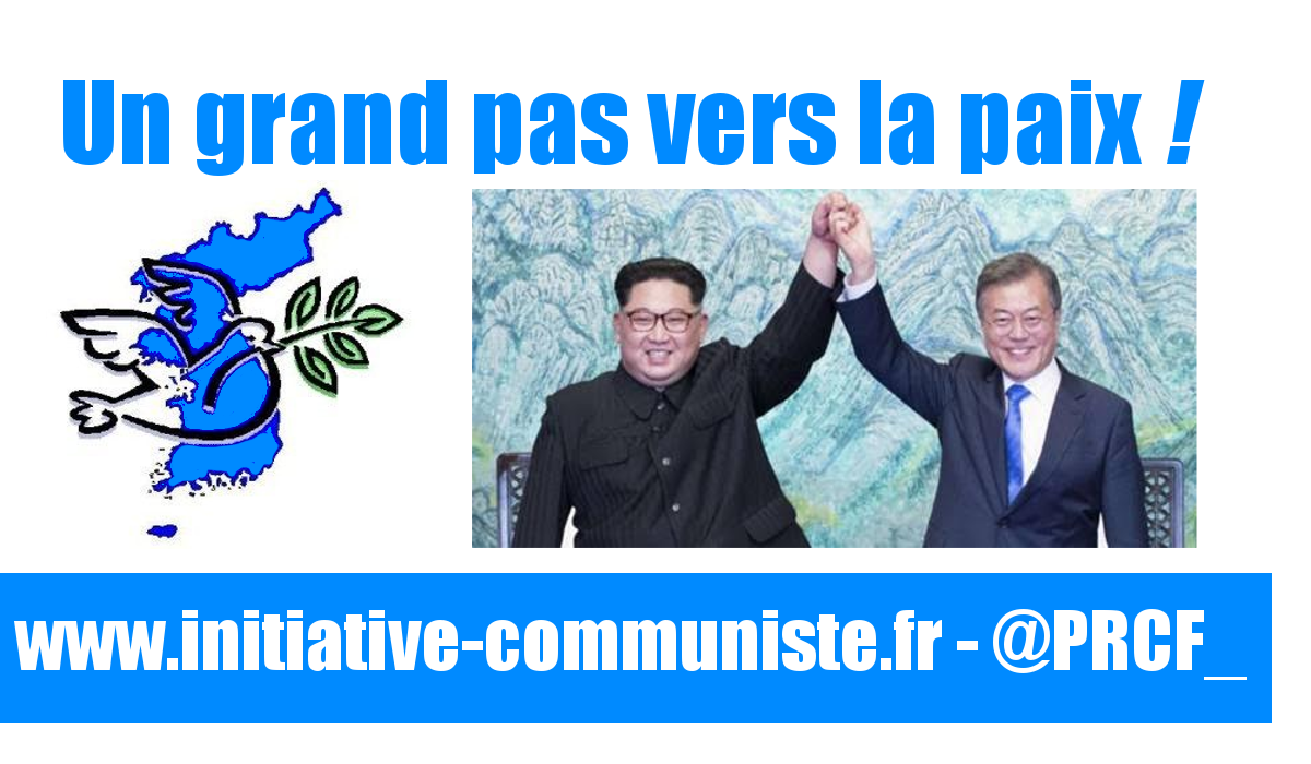 Un grand pas vers la paix !  #corée