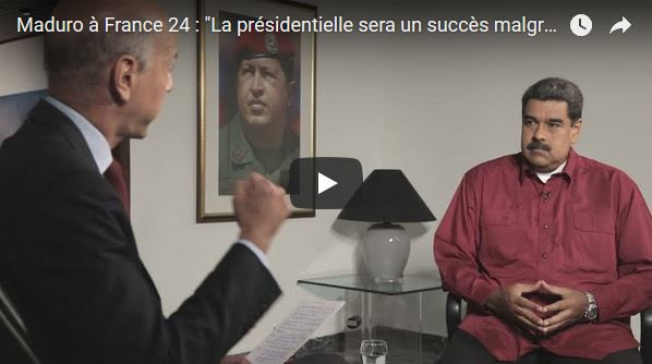 « Macron c’est l’ultra-droite néolibérale qui détruit la France » Nicolas Maduro