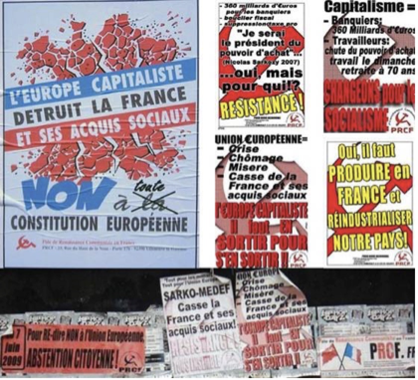 « Frexit : en sortir pour s’en sortir » : le PRCF à l’offensive depuis… 2004 !