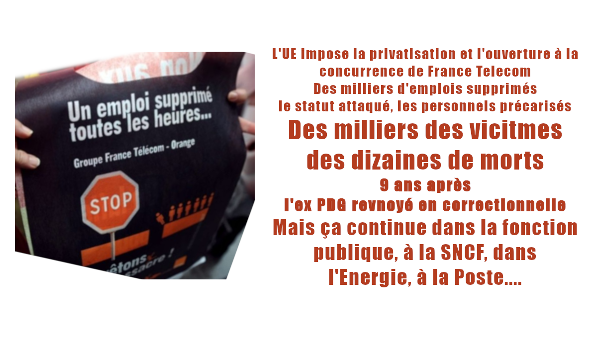 Morts à France Telecom : Didier LOMBARD sera-t-il moins condamné qu’un voleur de camembert ?