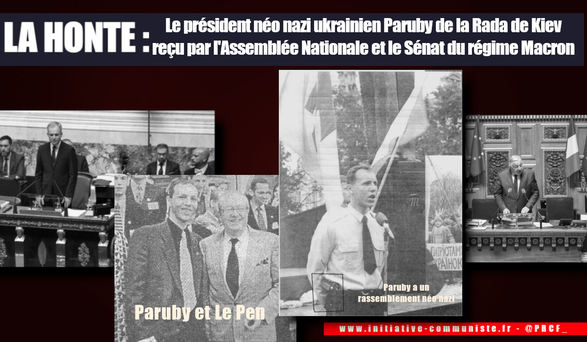 Scandaleux : le président LREM du Sénat et de l’Assemblée Nationale reçoivent le néo nazi ukrainien
