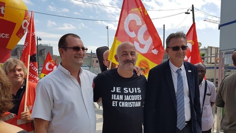 Pétition pour la réintégration de Christian et Jean Jacques éboueurs victimes de la répression du mouvement social