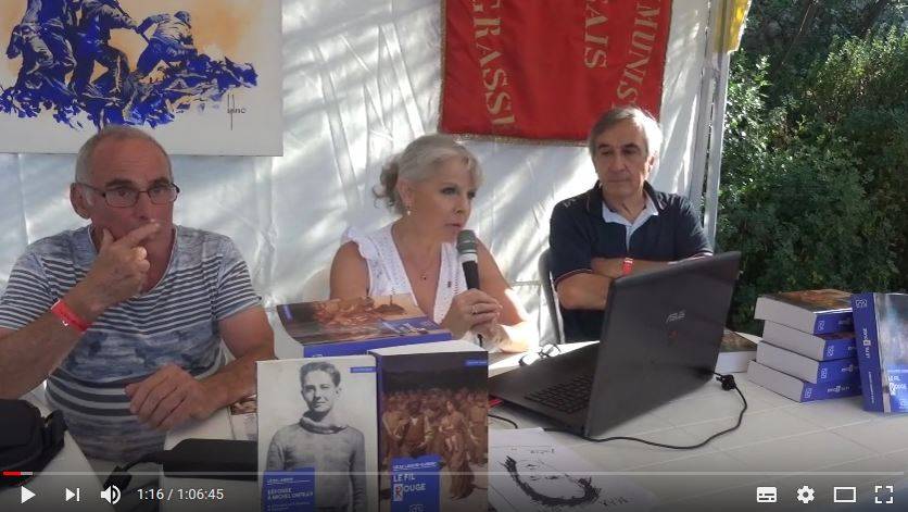 Le Fil Rouge : vidéo de la conférence de Gilda Landini à la Fête du Chateau 2018 à Nice