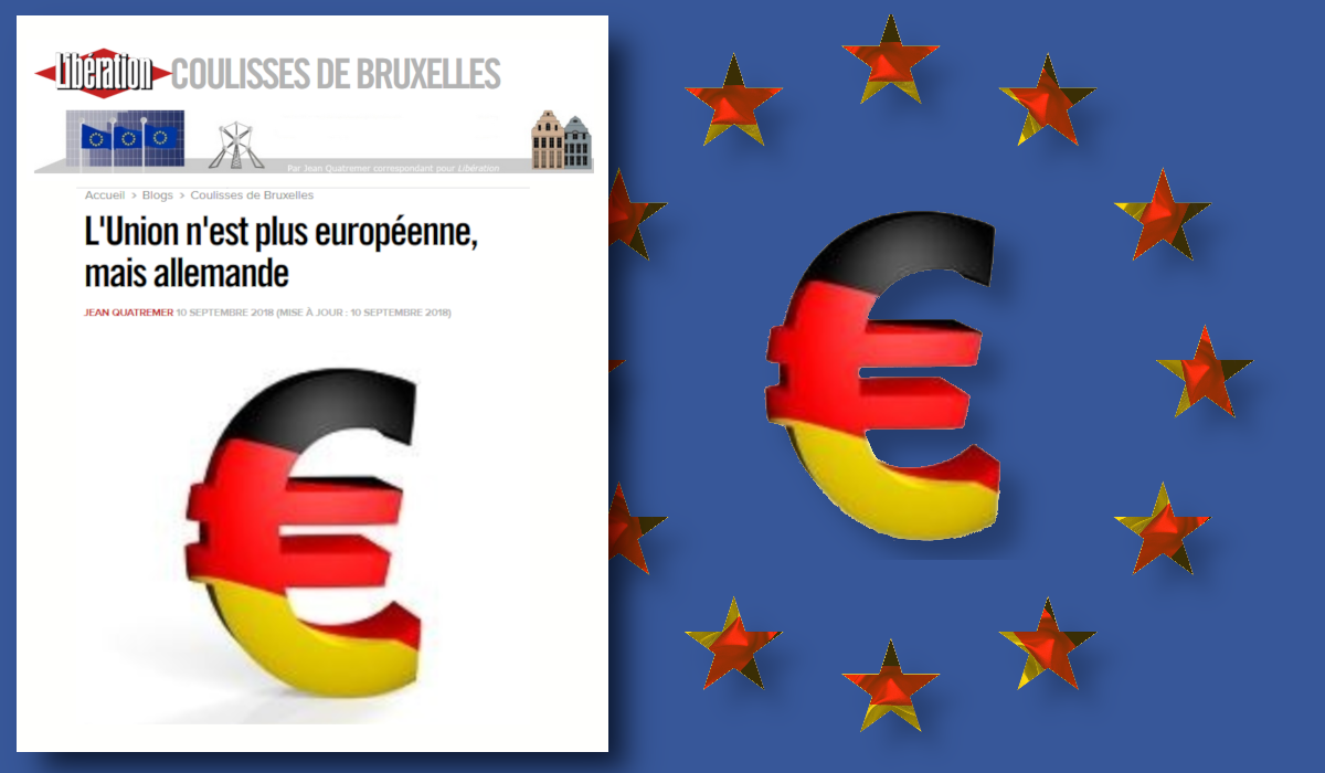 « L’Union n’est plus européenne, mais allemande » : signé… Libé !