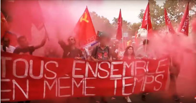 MACRON DETRUIT LA JEUNESSE  : l’appel à la résistance des JRCF #Tract