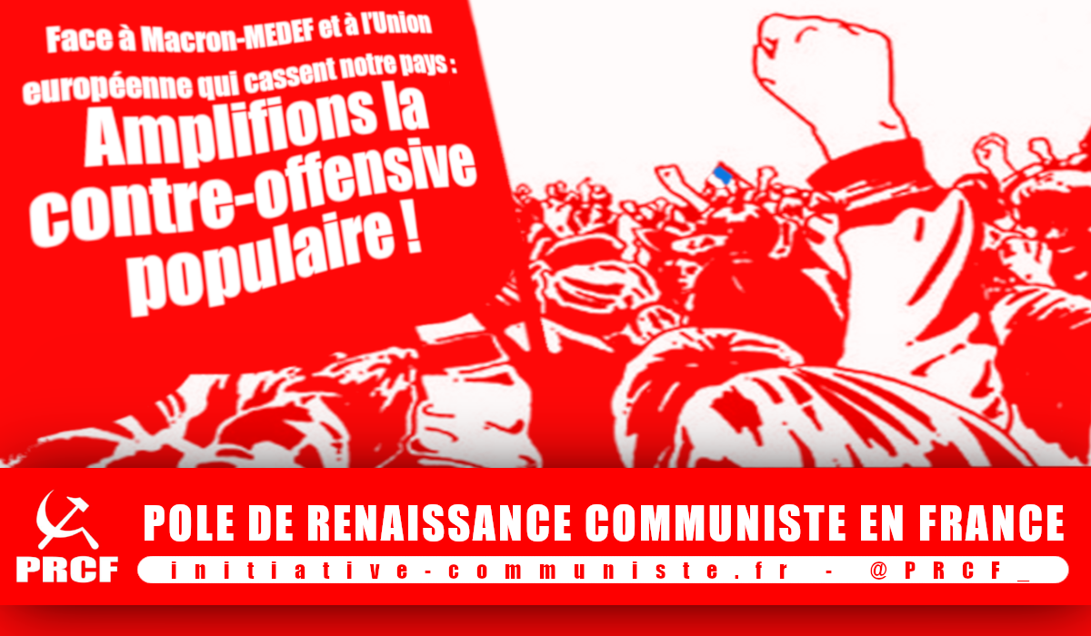 Amplifions la contre-offensive populaire ! #tract