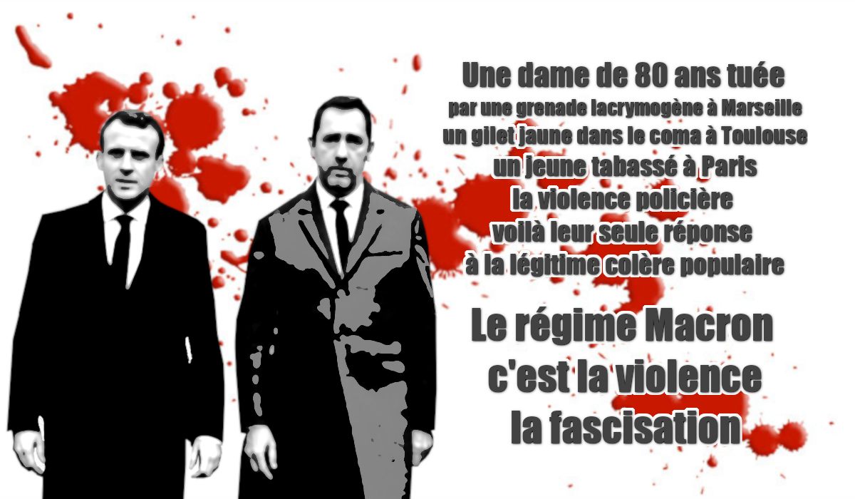 Zineb Redouane, Geneviève Legay,… il faut stopper les violences du régime Macron UE MEDEF #acteXXIII #giletsjaunes