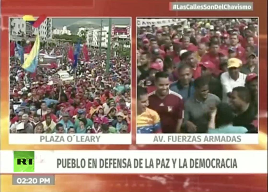 Solidarité de combat avec le Venezuela bolivarien et le président démocratiquement élu, Nicolas Maduro !