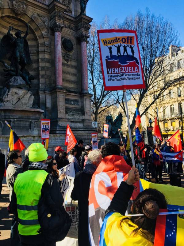 Venezuela : les USA veulent la guerre… mobilisation internationale pour la paix !