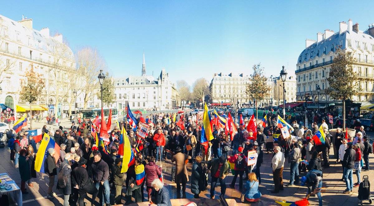 Paris – 17/04 Solidarité avec le Venezuela !