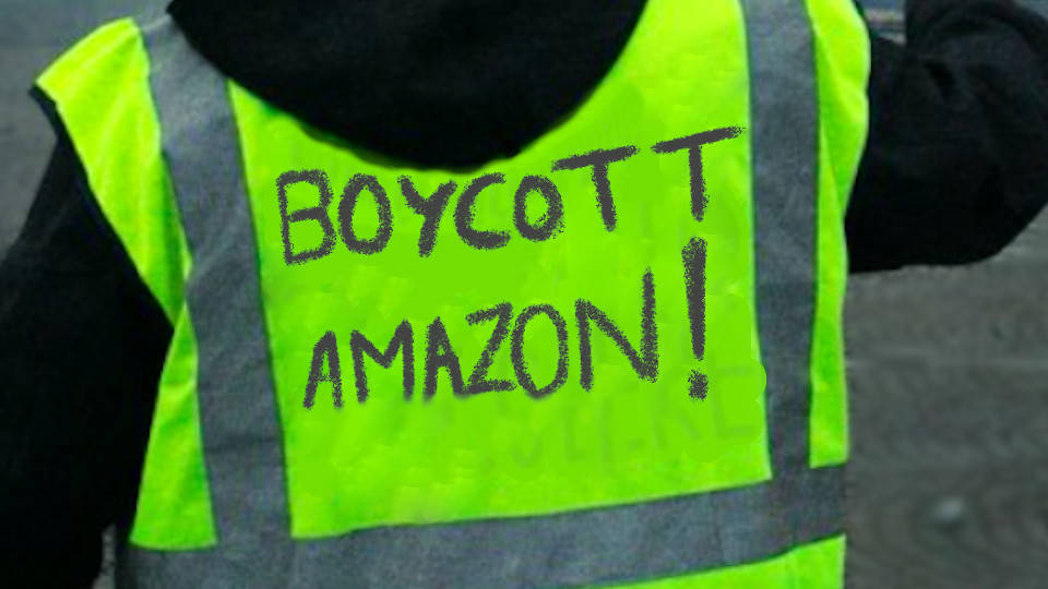Répression politique : Amazon licencie des salariés qui ont affiché leur soutien aux blocages des « gilets jaunes »