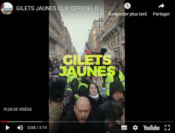 Musique : les clips des Gilets Jaunes