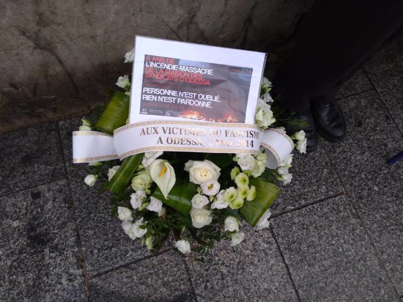 2 mai à Odessa : n’oublions pas que le fascisme s’installe en Ukraine.