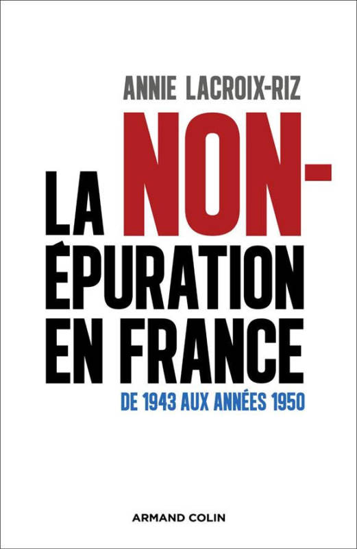 « La non épuration en France » rencontre avec ANNIE LACROIX-RIZ