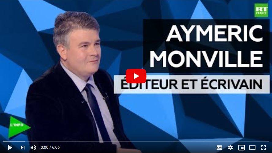 Iran, Venezuela, Corée : Aymeric Monville invité de RT