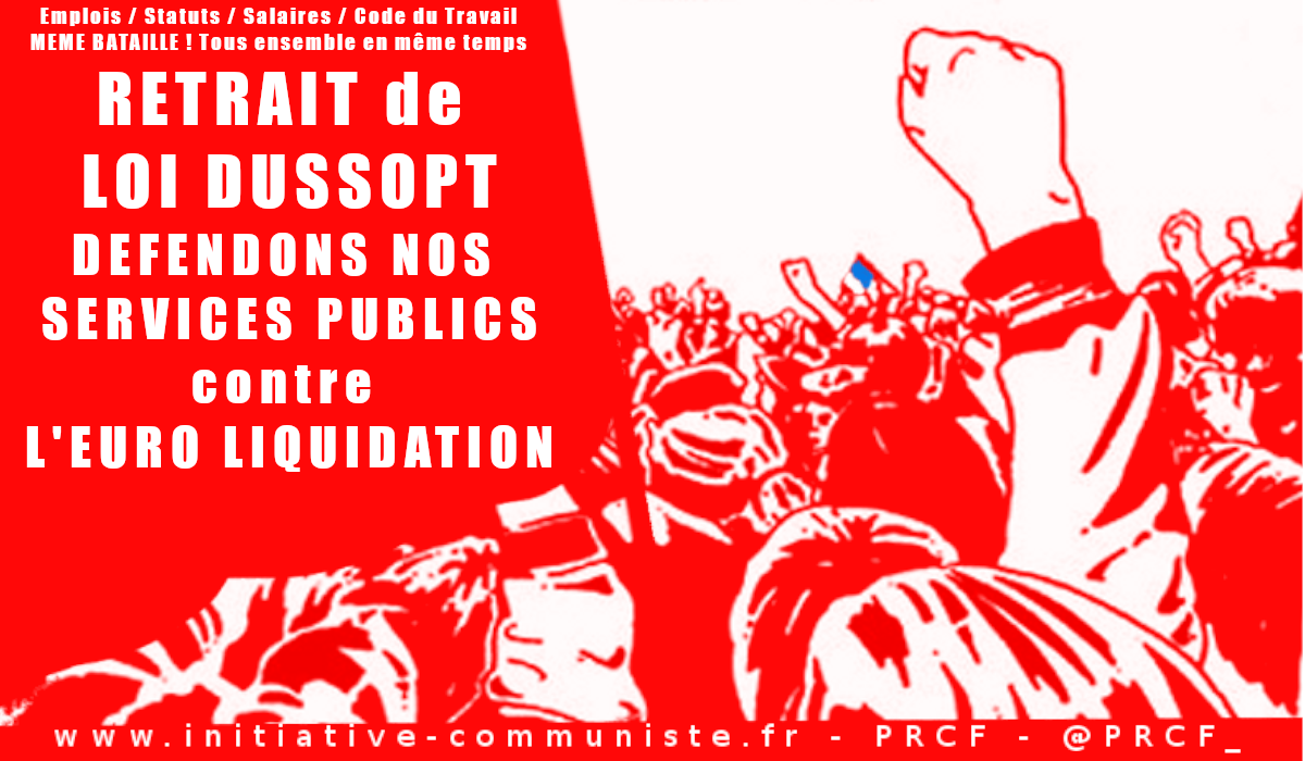 #Greve9mai Grève générale pour défendre les services publics et les statuts de la fonction publique !