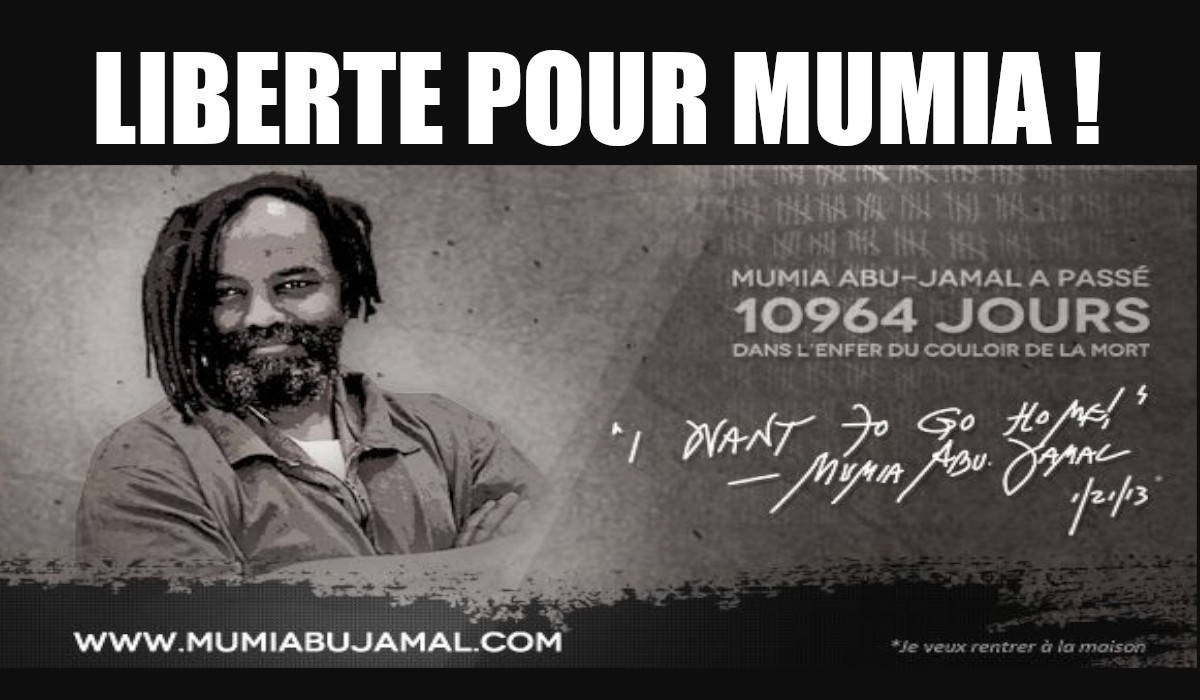 Le PRCF appelle à la solidarité avec Mumia Abu-Jamal !