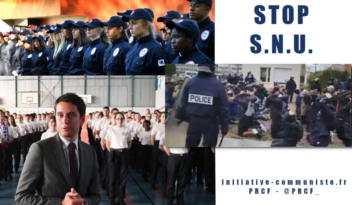 En vidéo et en 10 minutes comprendre avec les JRCF pourquoi le SNU est dangereux !