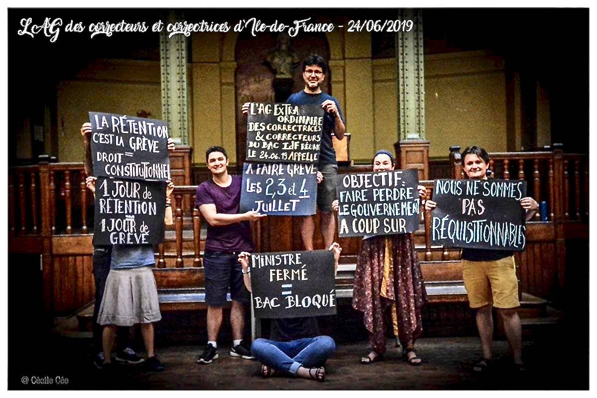 Le P.R.C.F. solidaire des professeurs en lutte contre la casse du BAC – 5 juillet 2019 !