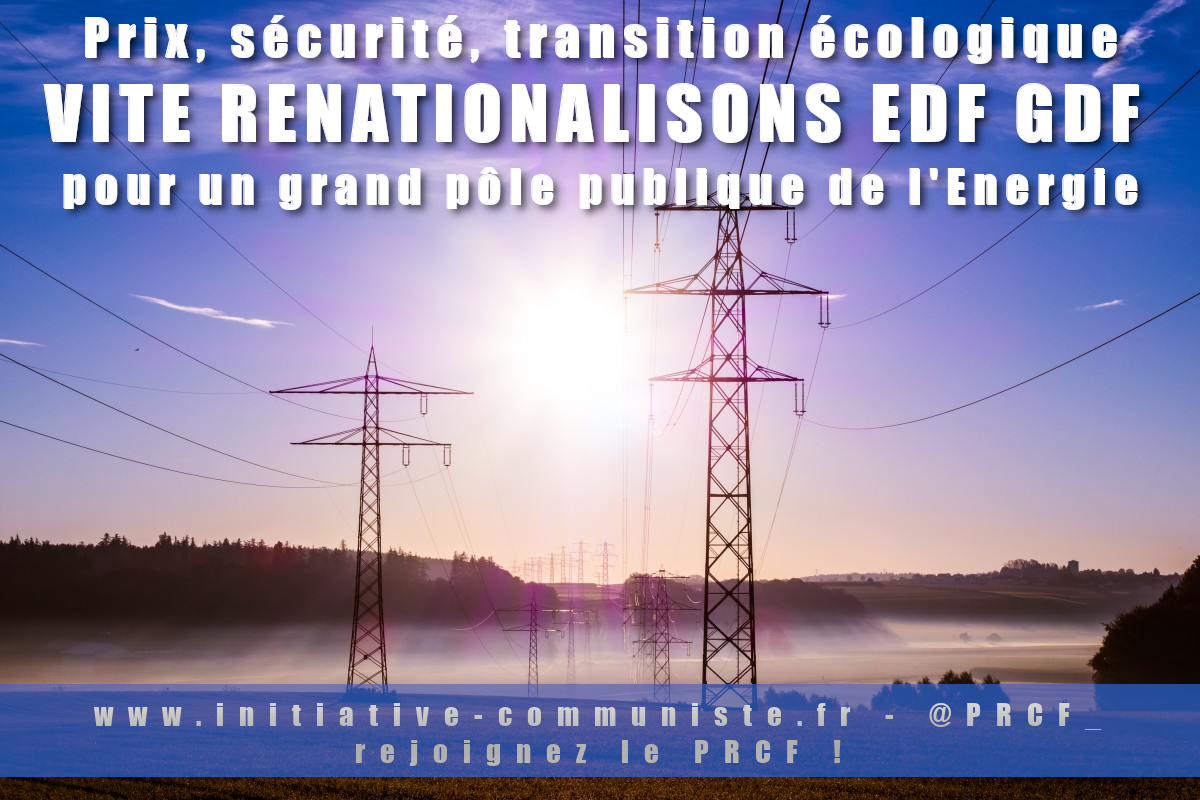 Résultat de la libéralisation imposée par l’UE, les tarifs de l’électricité augmentent de 6% !