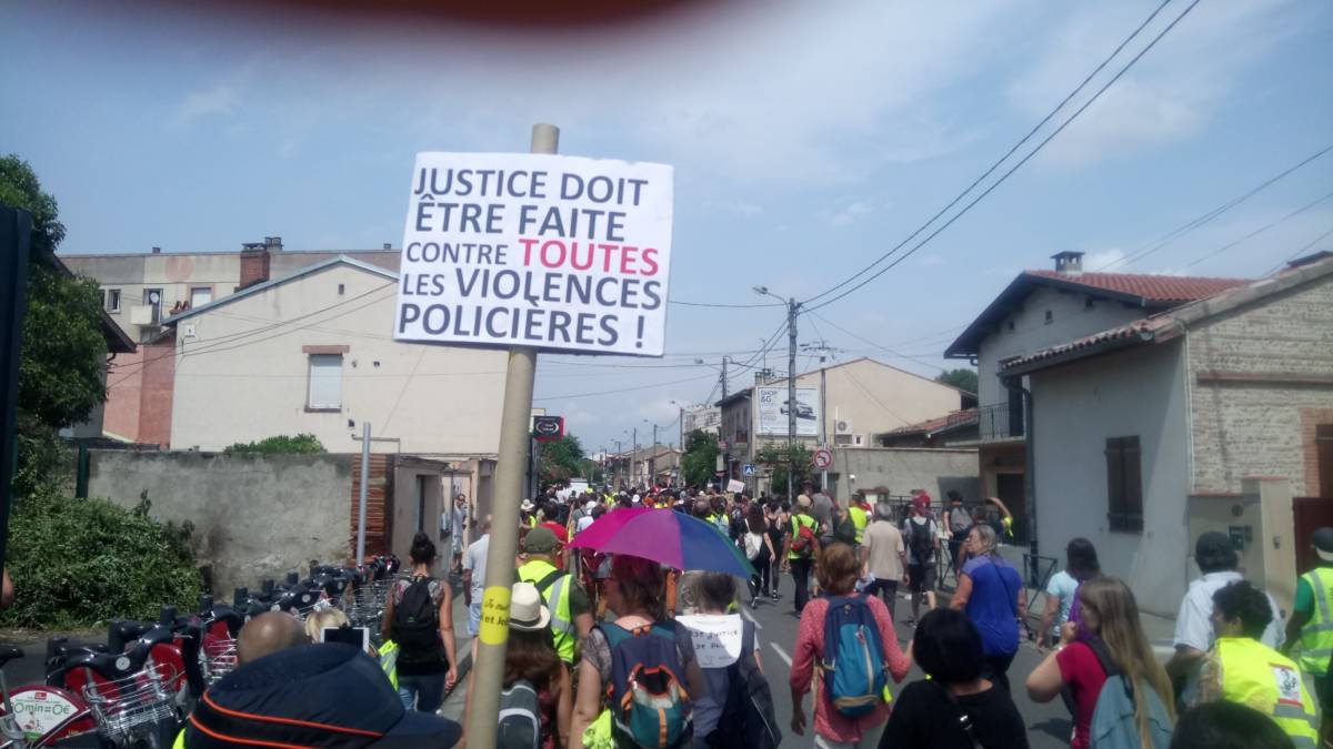 #Acte36 du Tour de France à Toulouse en passant par Beaumont #justicepourAdama #OùEstSteve #ActeXXXVI