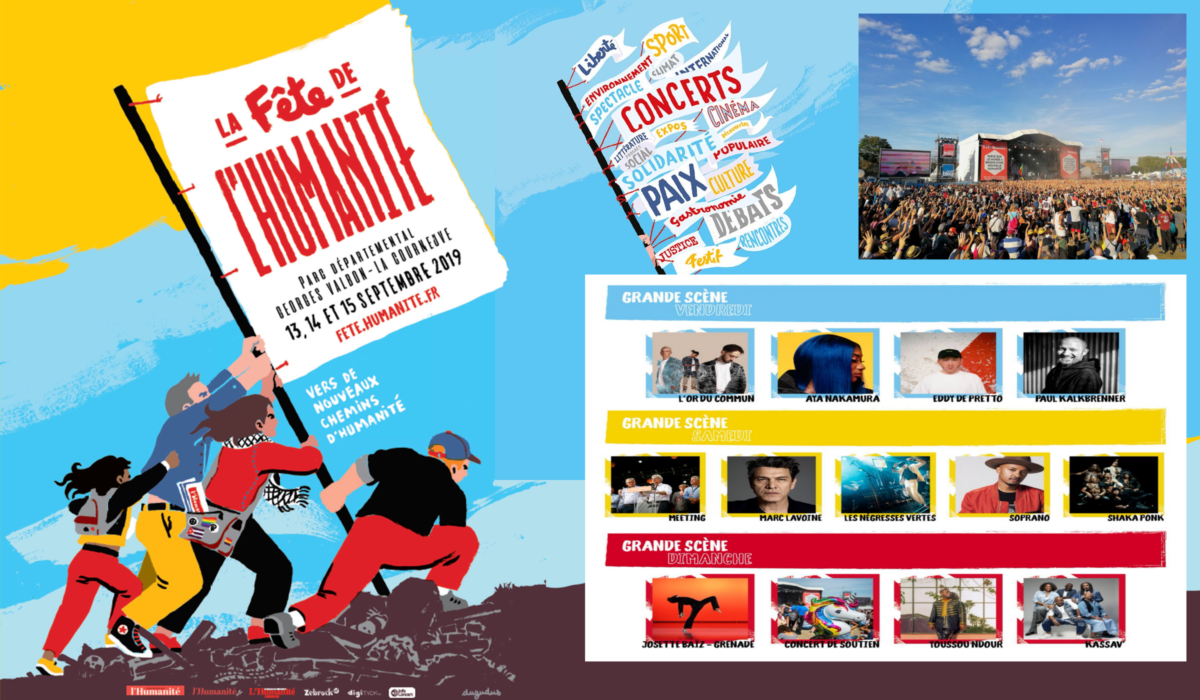 Fête de l’Humanité 2019 : le programme !