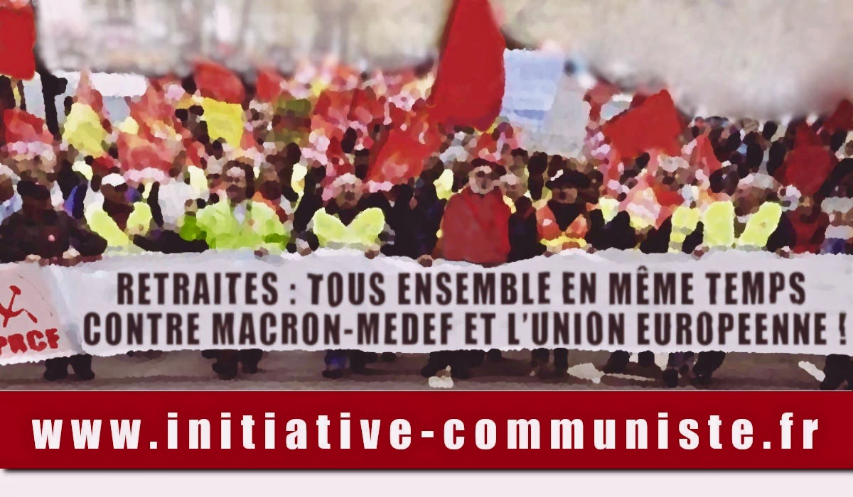 Stoppons la nouvelle baisse des pensions par la contre réforme des retraites Macron.