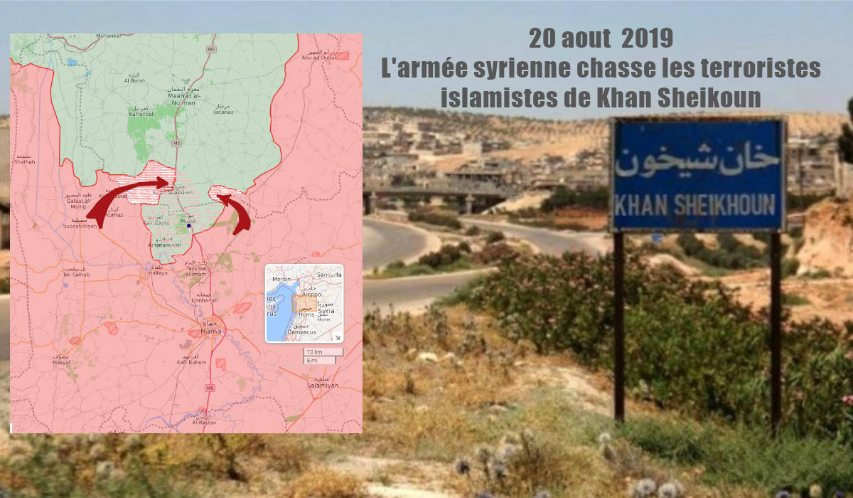 Syrie : l’armée syrienne chasse les djihadistes du sud de la poche d’Idlib !