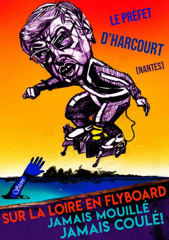 L’affiche censurée par Facebook.