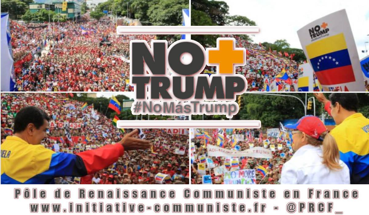 Le peuple du Venezuela mobilisé en masse contre le blocus US. Une pétition auprès de l’ONU lancée. #NoMoreTrump